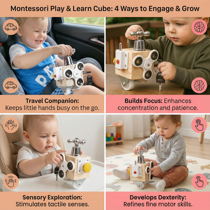 Montessori Play & Learn Cube
