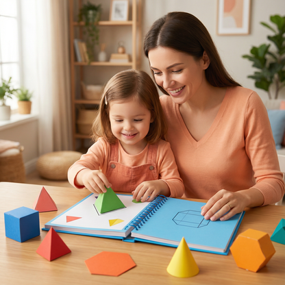 Brilliant Geometry Learning Book for Kids