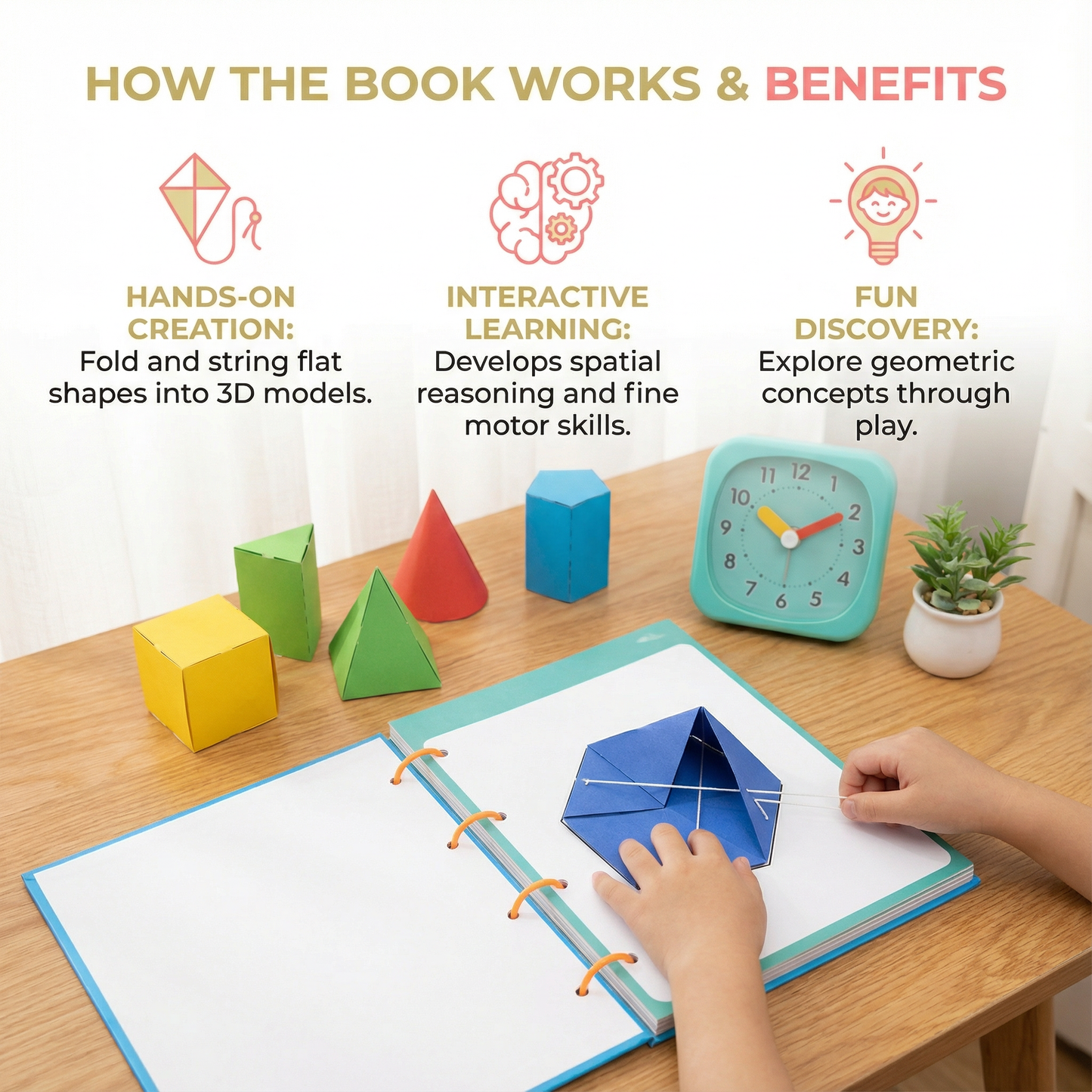 Brilliant Geometry Learning Book for Kids