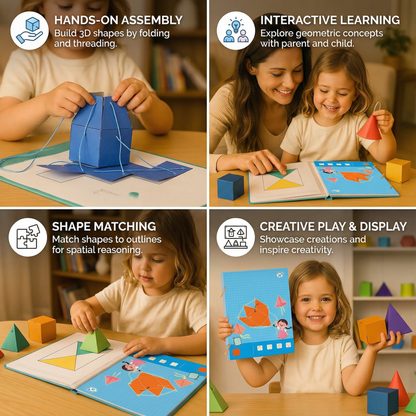 Brilliant Geometry Learning Book for Kids
