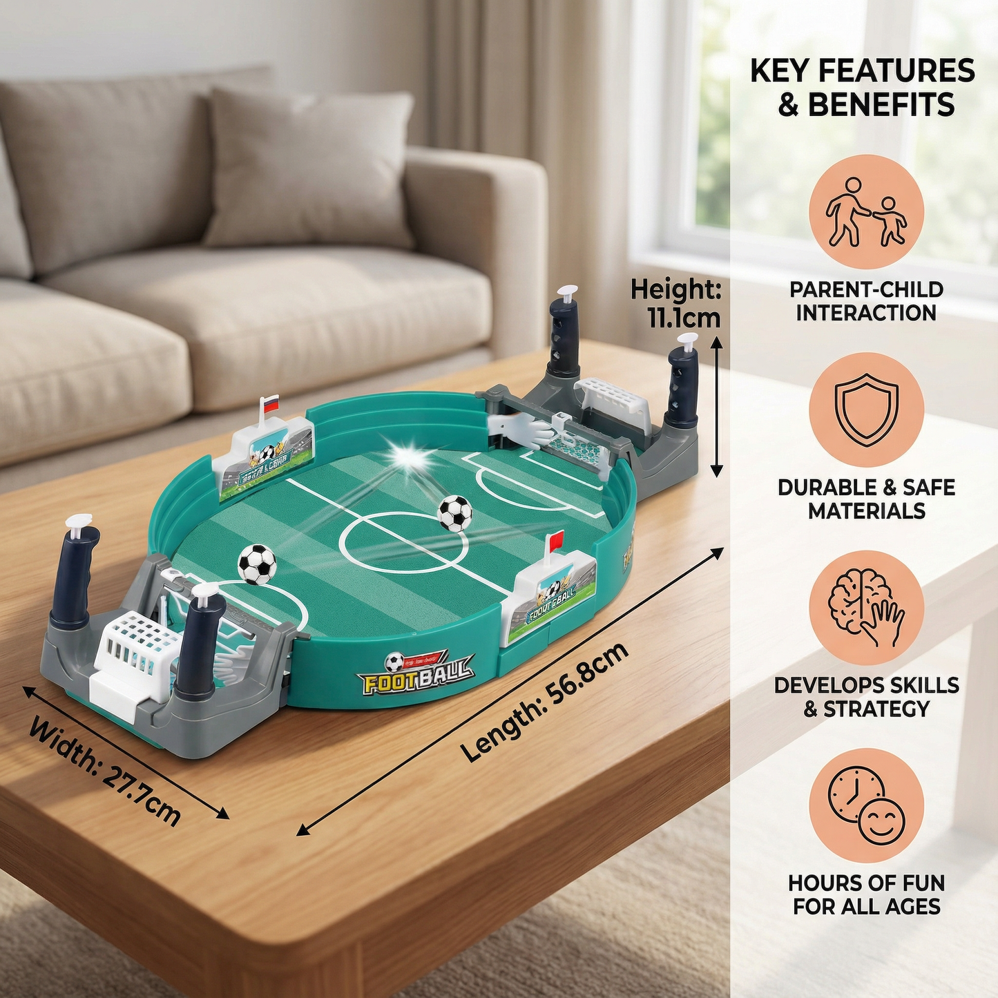 Mini Table Football Set