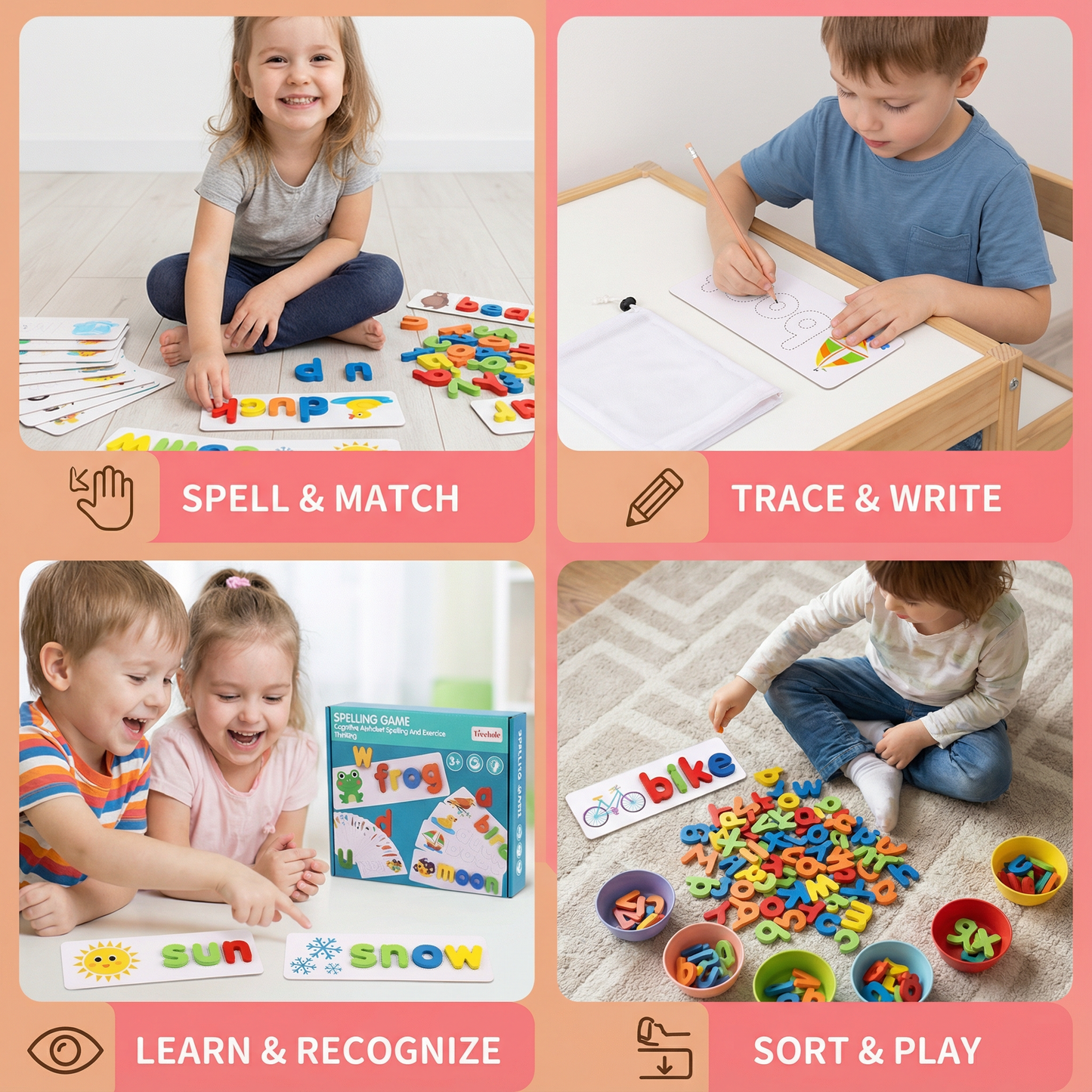 Montessori Spelling Game