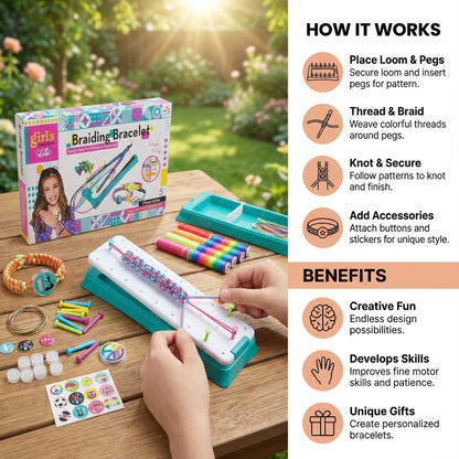 Creative Bracelet Weaving Set