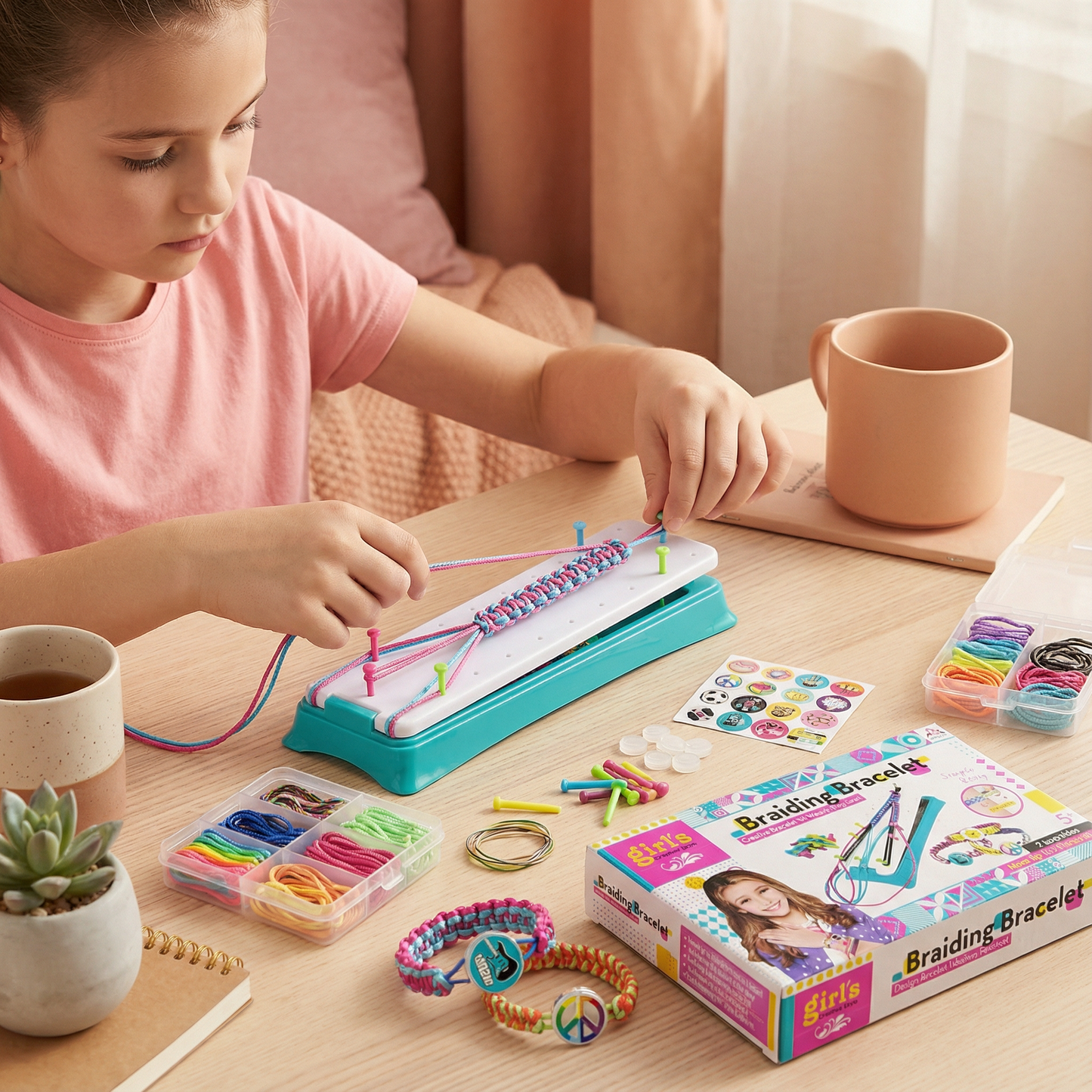 Creative Bracelet Weaving Set