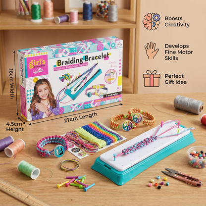 Creative Bracelet Weaving Set