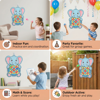 Cute Kids’ Dart Toss Game