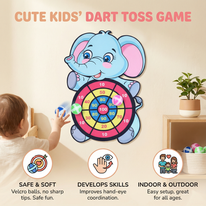 Cute Kids’ Dart Toss Game