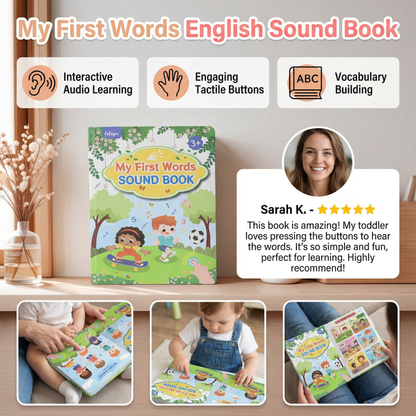 My First Words English Sound Book