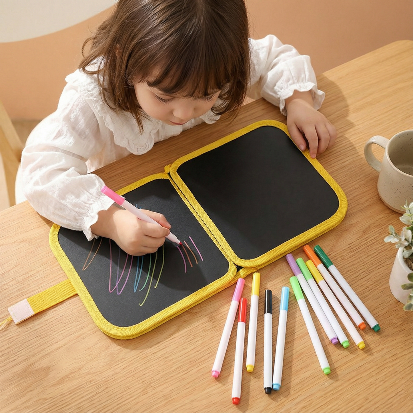 Portable Reusable Drawing Book for Children