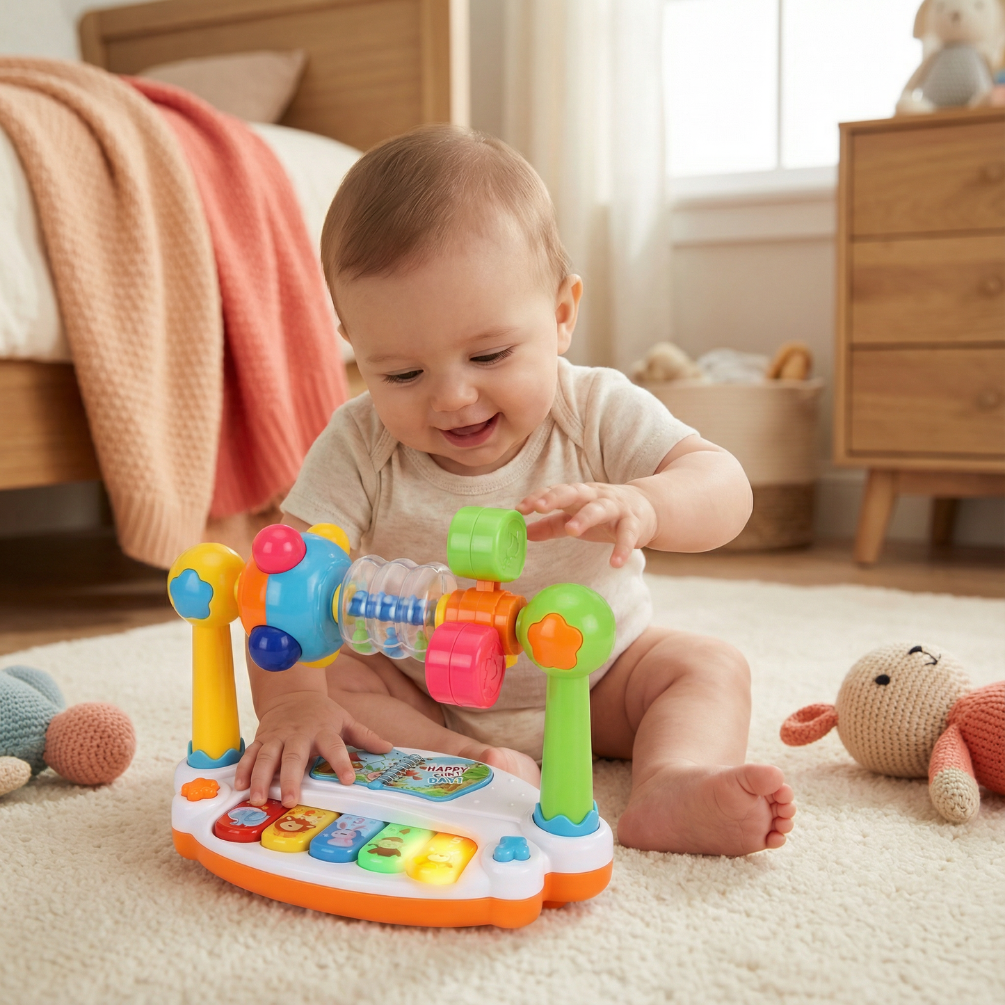 Musical 5-in-1 Learning Toy for Babies
