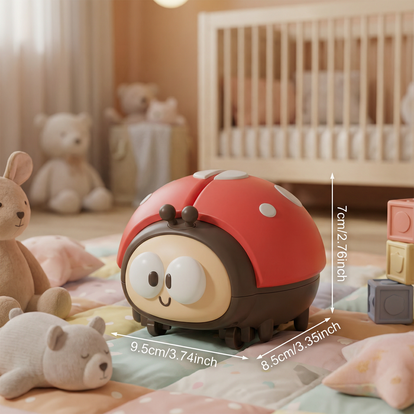 Ladybird Air Ball Toy for Babies