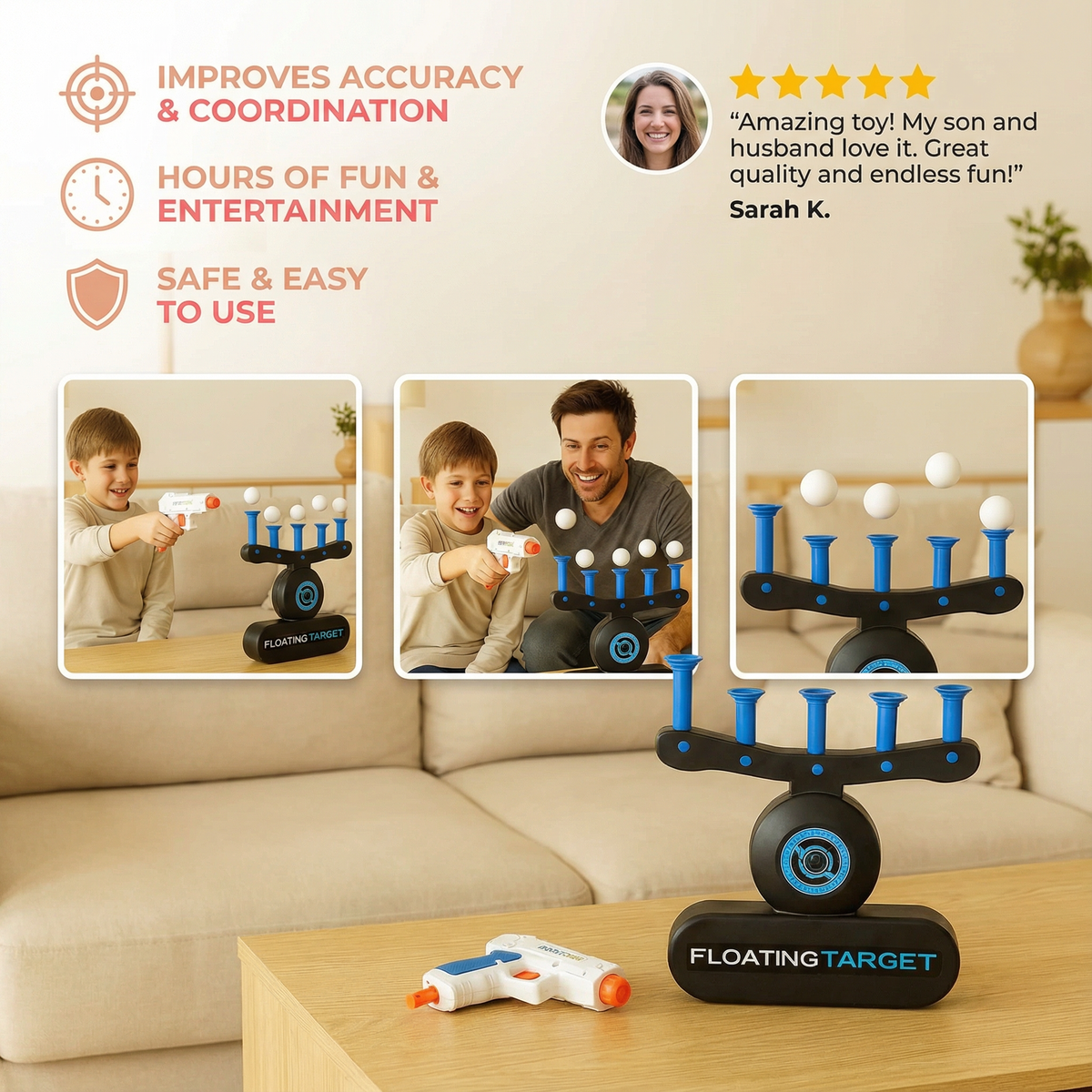 Floating Target Store Floating Balls – Target Shooting Toy – Kiddofinds