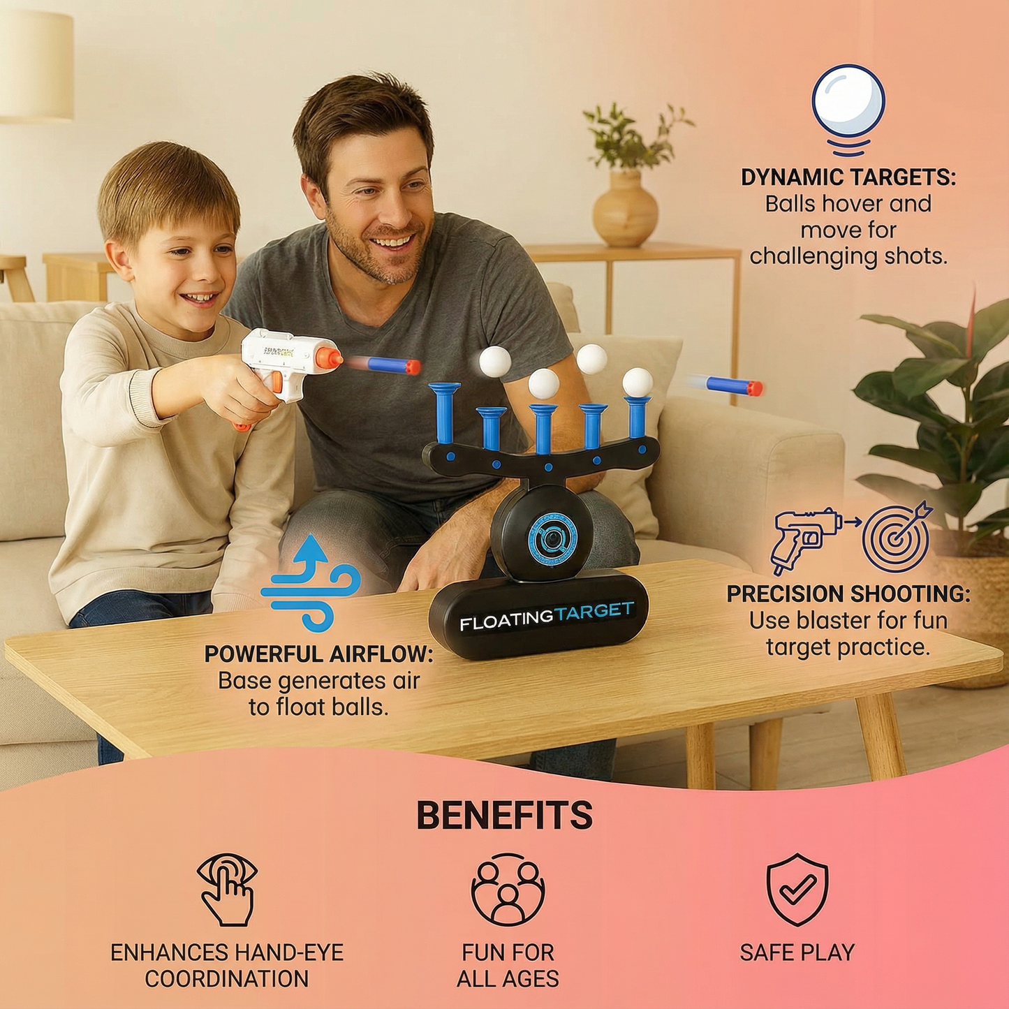 Floating Balls – Target Shooting Toy