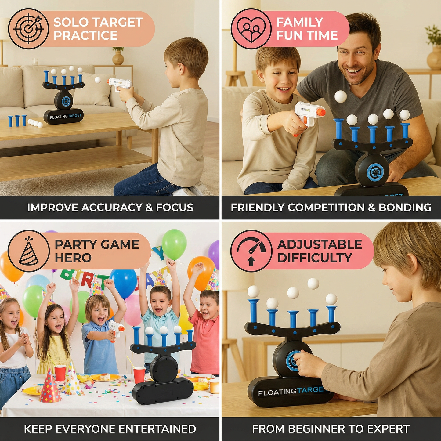 Floating Balls – Target Shooting Toy