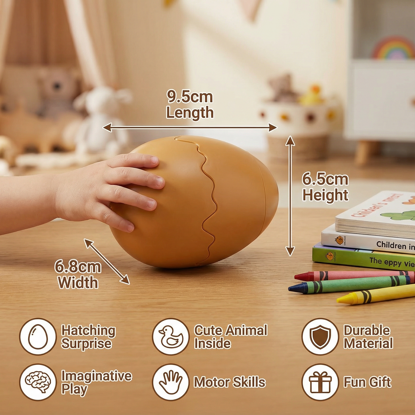 Surprise Egg Hatching Animal Kids Toy