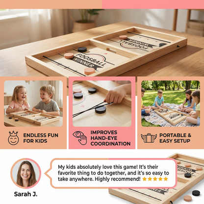 Wooden Sling Shot Chess board game