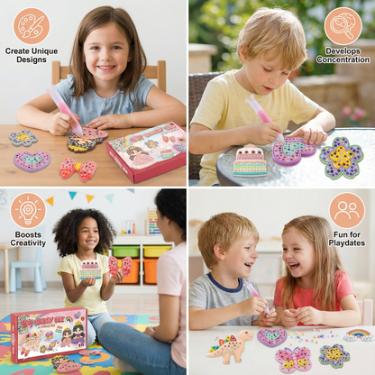 Magical Bead Painting – DIY Set for Kids